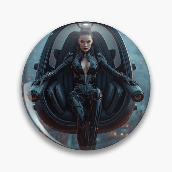 Item preview, Futuristic Fashion Sci-Fi Editorial Art designed and sold by IRON SIREN.