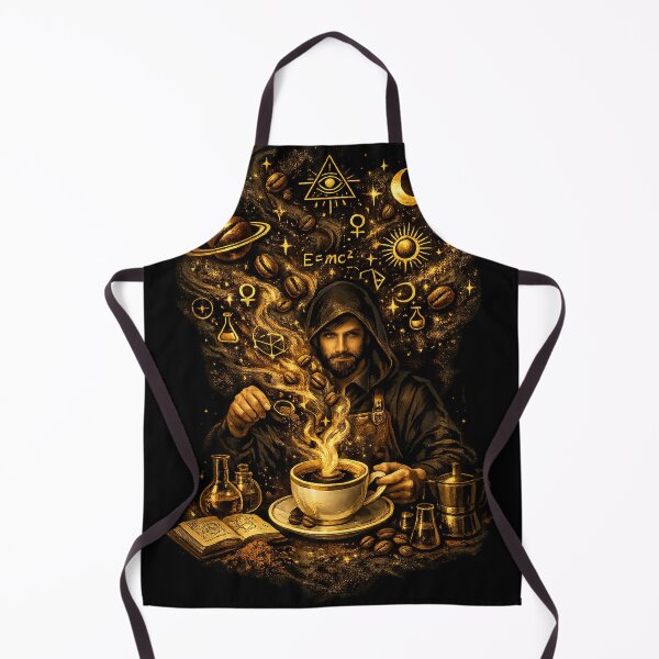 Item preview, Coffee Alchemist Magic Espresso Sorcerer Art designed and sold by MIArt Studio.