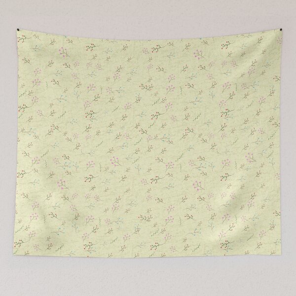 Item preview, Delicate Wildflower Pattern | Cottage Garden Floral Print designed and sold by Digitara8595.