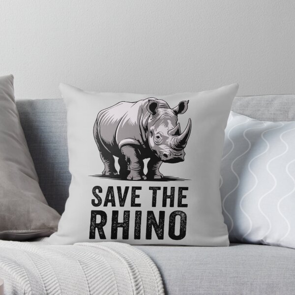 Item preview, Save The Rhino | Protect Endangered Species designed and sold by MammothArt.