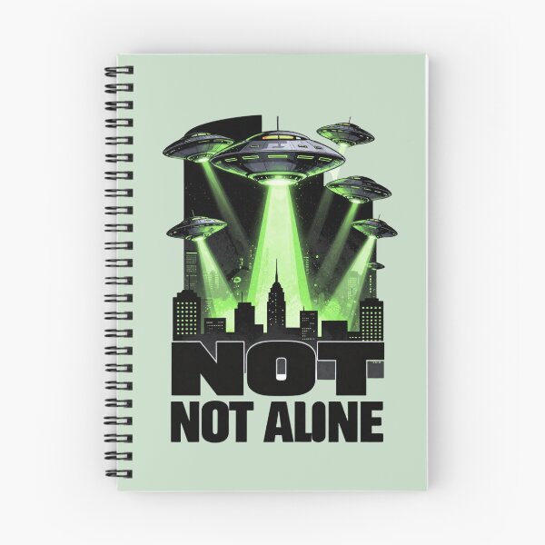 Item preview,  Not Alone UFO Alien Invasion Streetwear Urban  designed and sold by GoGreenlove.