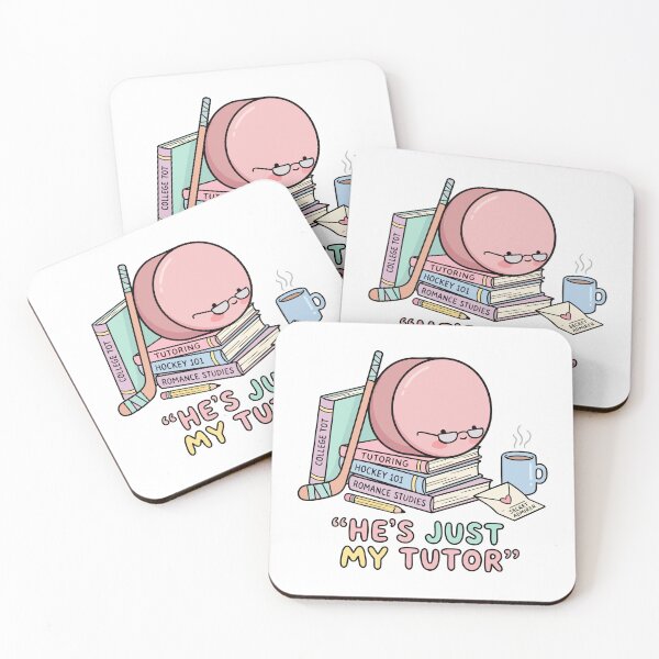 Item preview, He’s Just My Tutor Cute Hockey Romance Sticker designed and sold by Lestari Studio.