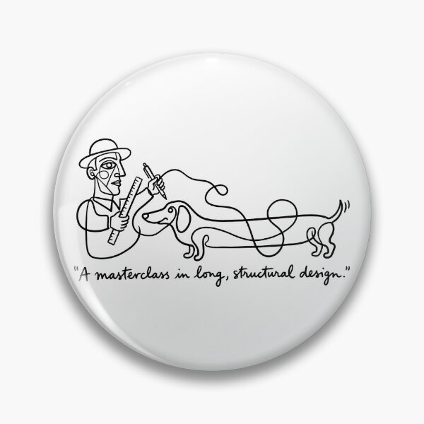 Item preview, Architect + Dachshund: "A masterclass in long, structural design" designed and sold by YOU SHOP NOW.