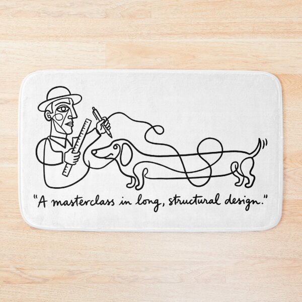 Item preview, Architect + Dachshund: "A masterclass in long, structural design" designed and sold by YOU SHOP NOW.