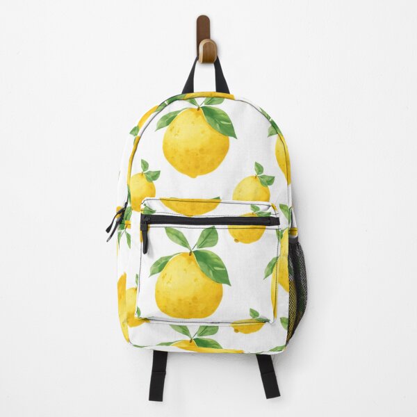Item preview, Seamless Watercolor Lemon Pattern on White Background designed and sold by IRON SIREN.