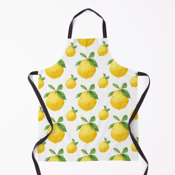 Item preview, Seamless Watercolor Lemon Pattern on White Background designed and sold by IRON SIREN.