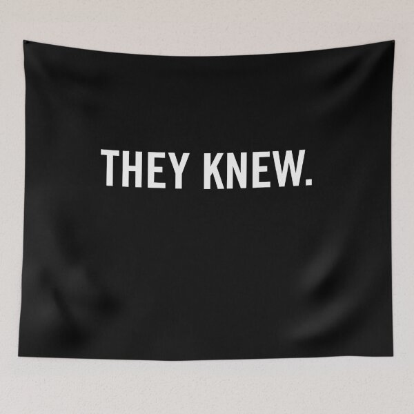 Item preview, Disclosure | They Knew designed and sold by zugharo2019.