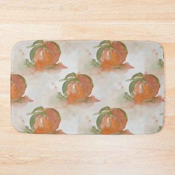Item preview, Hand-Painted Watercolor Orange Pattern designed and sold by wissal.studio.