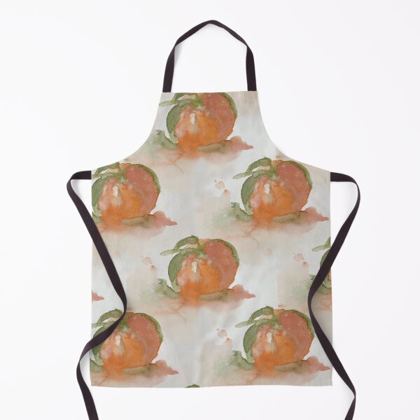 Item preview, Hand-Painted Watercolor Orange Pattern designed and sold by wissal.studio.
