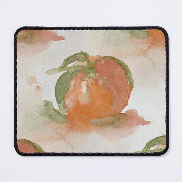 Item preview, Hand-Painted Watercolor Orange Pattern designed and sold by wissal.studio.