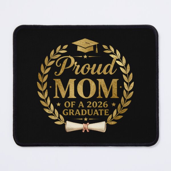 Item preview, proud mom of graduation 2026 designed and sold by VYRON STUDIO.