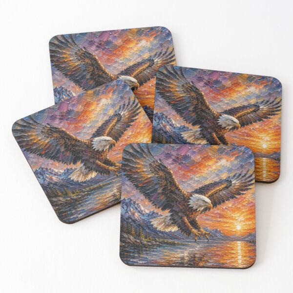 Item preview, prairie eagle designed and sold by artsimplepage.