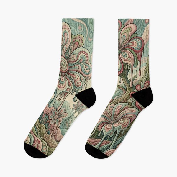 Item preview,  Psychedelic Jungle Landscape designed and sold by DreamCapsules.