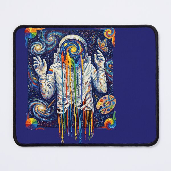 Item preview, Starry Night Dripping Astronaut designed and sold by TeeARTHY.
