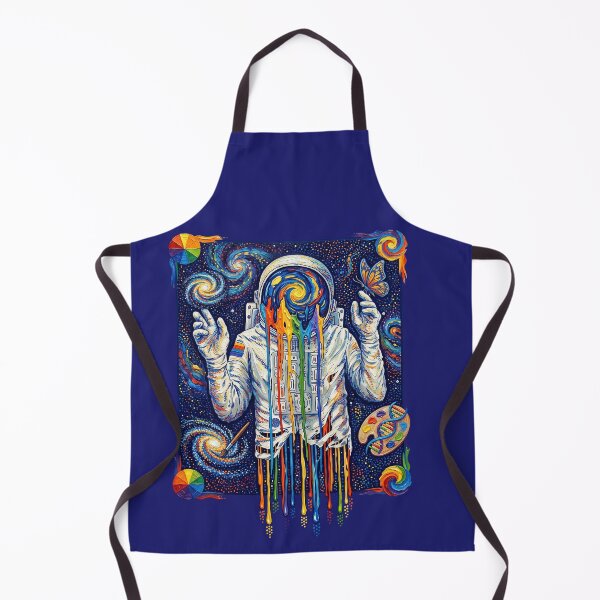 Item preview, Starry Night Dripping Astronaut designed and sold by TeeARTHY.