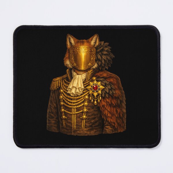 Item preview, The Noble Fox — Victorian Aristocrat Portrait | Fantasy Animal Art designed and sold by ArtoryWorks.
