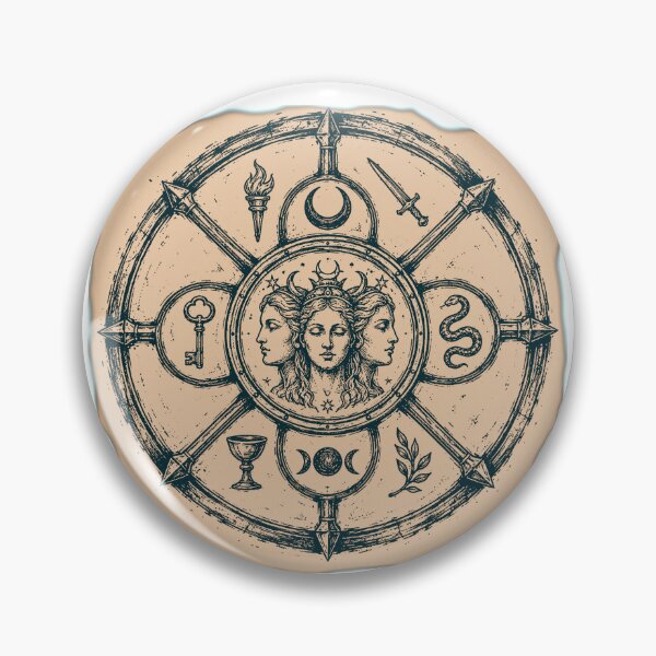 Item preview, Hecate’s wheel designed and sold by Tees Merch.
