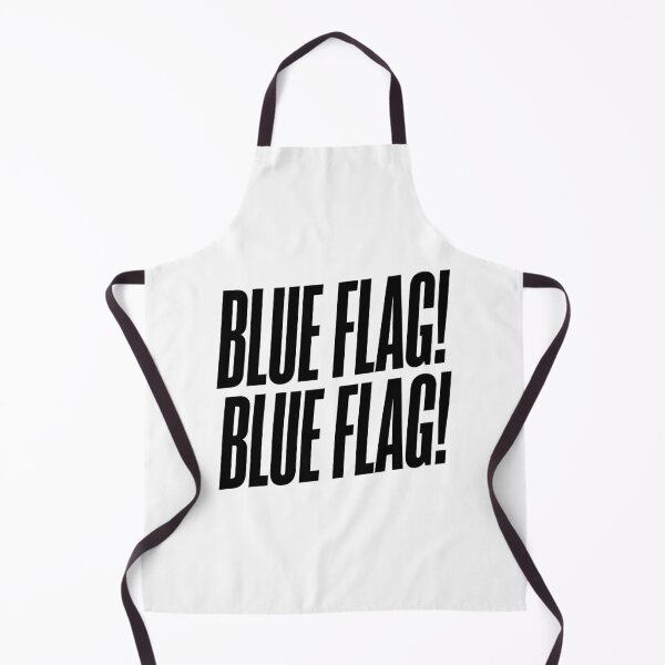 Item preview, Blue Flag! Blue Flag! – Sim Racing Humor designed and sold by GarageGraphics.