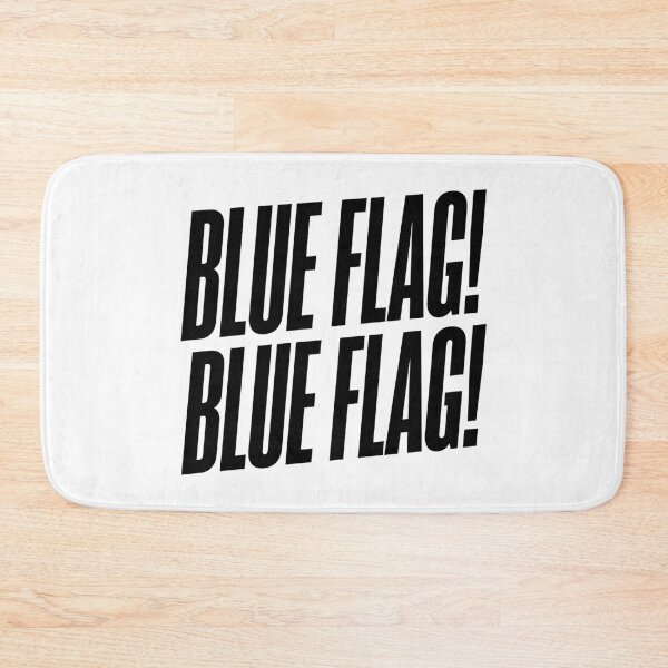 Item preview, Blue Flag! Blue Flag! – Sim Racing Humor designed and sold by GarageGraphics.