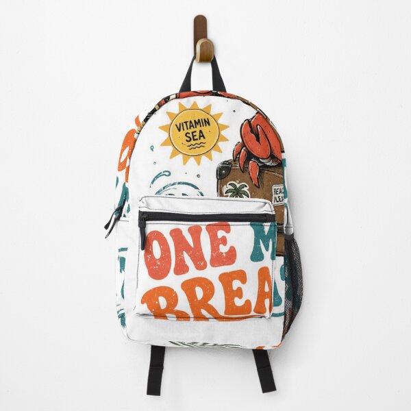 Item preview, One Mental Breakdown Later Beach Crab Summer Vacation Meme designed and sold by Region.