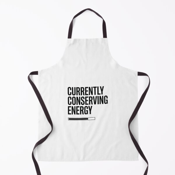 Item preview, Currently Conserving Energy Minimalist Brutalist Streetwear designed and sold by Sunday Social Club.