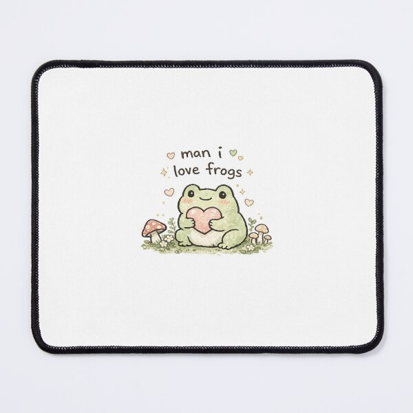 Item preview, Man I Love Frogs – Cute Cottagecore Froggy Aesthetic designed and sold by EvenGrind.