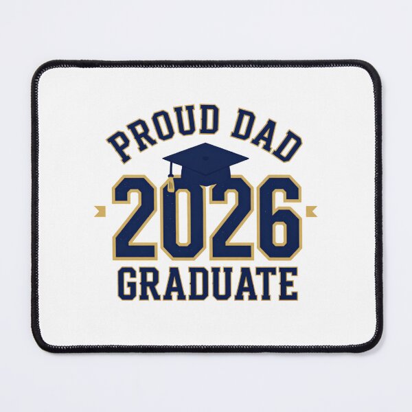 Item preview, proud dad of graduation 2026 designed and sold by VYRON STUDIO.