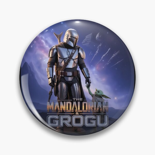 Item preview, Mando y Grogu  designed and sold by Zicaffe.
