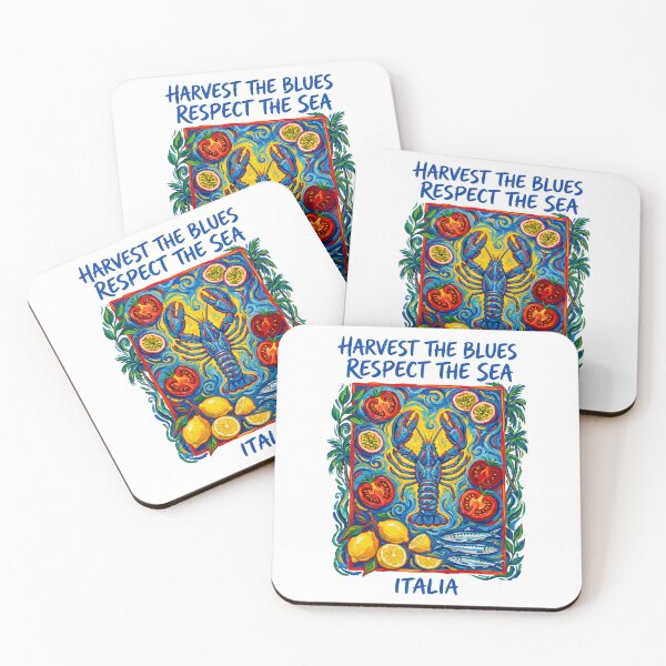 Item preview, Harvest the Blues Italian Lobster designed and sold by TeeARTHY.