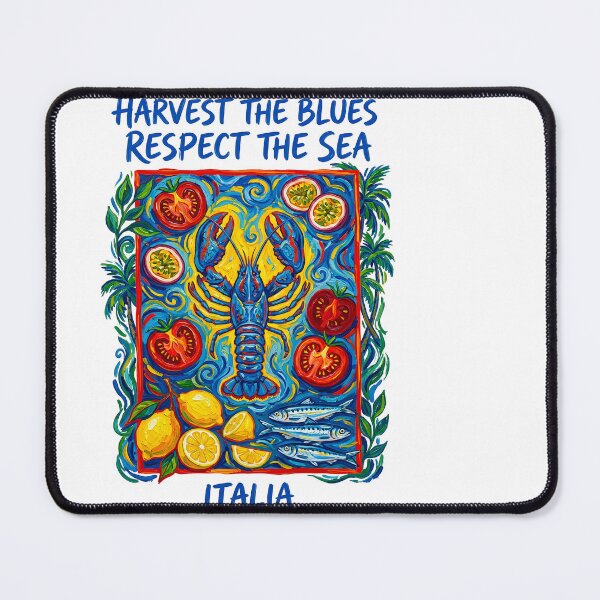 Item preview, Harvest the Blues Italian Lobster designed and sold by TeeARTHY.