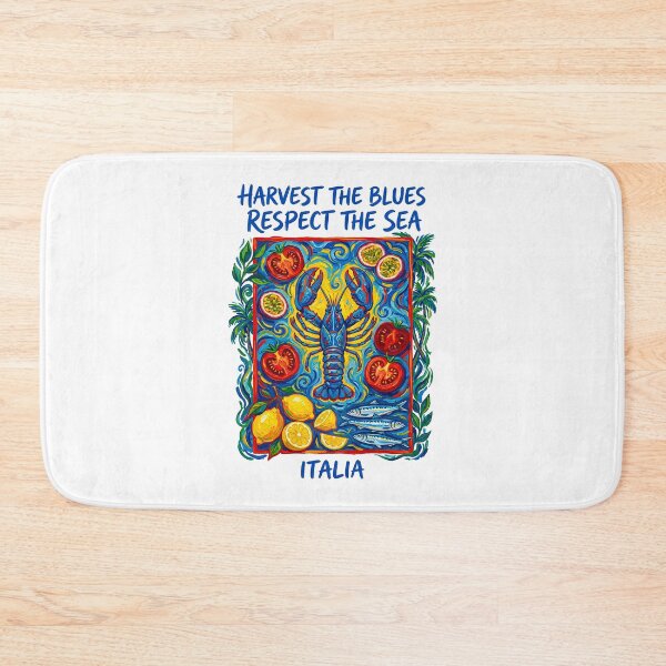 Item preview, Harvest the Blues Italian Lobster designed and sold by TeeARTHY.