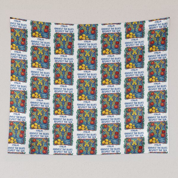 Item preview, Harvest the Blues Italian Lobster designed and sold by TeeARTHY.
