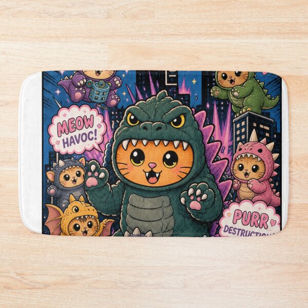 Item preview, Catzilla Mug designed and sold by HomeyDay.