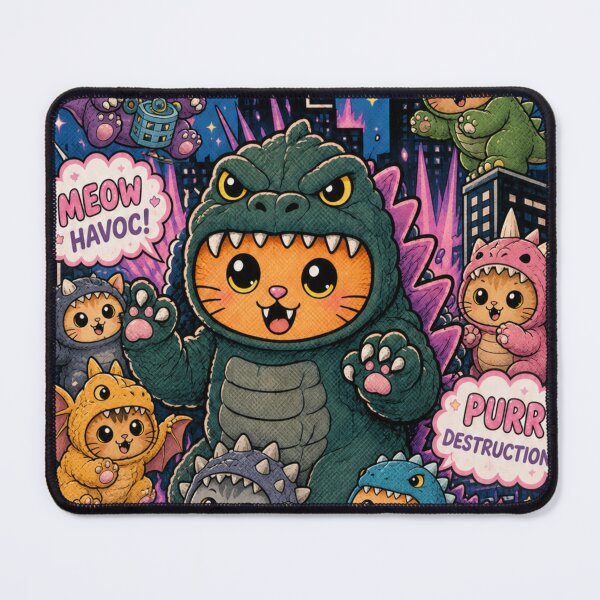 Item preview, Catzilla Mug designed and sold by HomeyDay.
