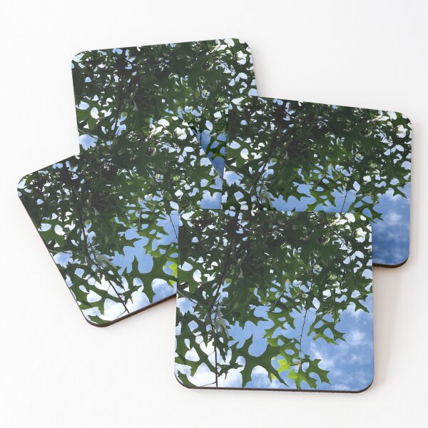 Item preview, Green leaves cool pattern, REAL photograph designed and sold by GiSilver.