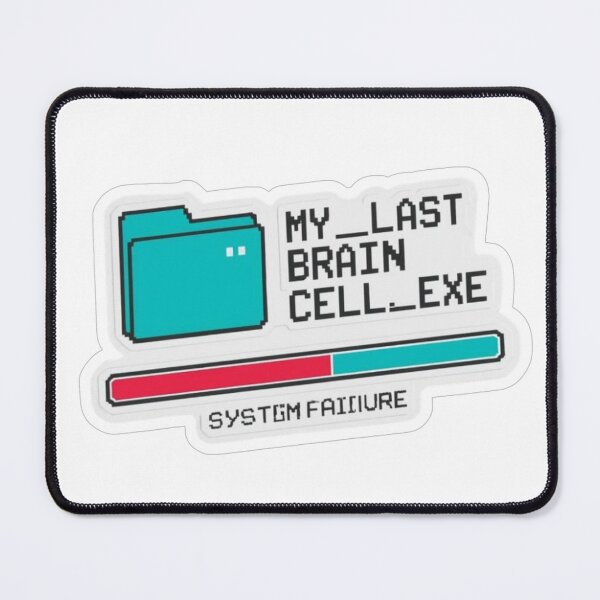 Item preview, Retro PC Last Brain Cell System Failure designed and sold by MoodPeel_ .