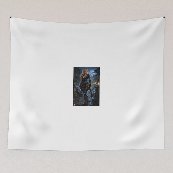 Item preview, astrid in black leather by moonlit castle designed and sold by CathryneDelamort.