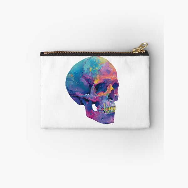 Item preview, Neon Watercolour Skull designed and sold by AI-lineDesign.