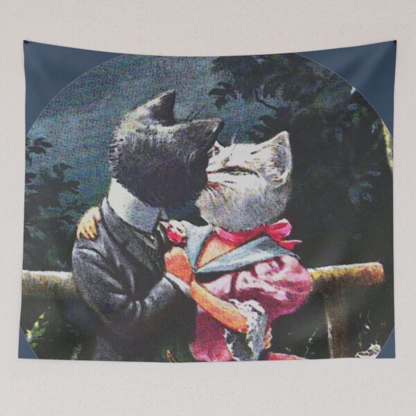 Item preview, Kissing Cats designed and sold by LiszaB.