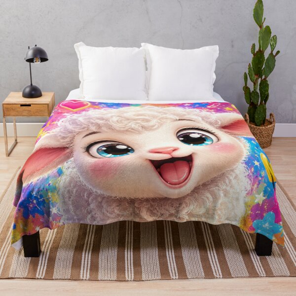 Item preview, Cute Rainbow Lamb Dreamscape designed and sold by Rohan132.