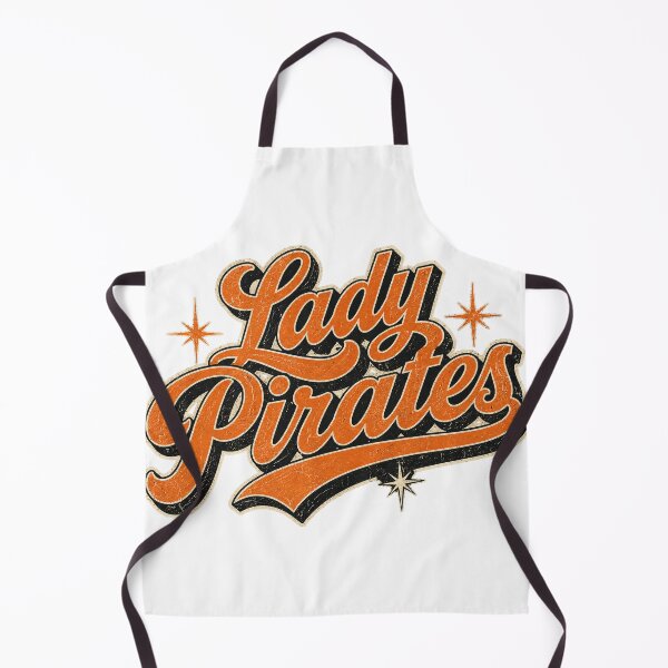 Item preview, Lady Pirates | Vintage Retro Script Shirt designed and sold by AOAinc.