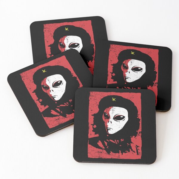Item preview, Che Alien - Rebel Leader Propaganda Parody designed and sold by AnAzArt.