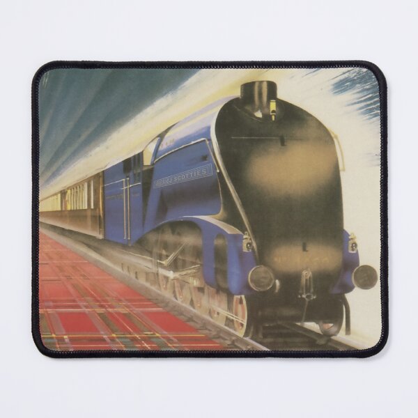 Item preview, Queen of Scots - CJ Railway Vintage Poster designed and sold by CJChronicles.