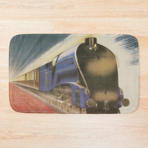 Item preview, Queen of Scots - CJ Railway Vintage Poster designed and sold by CJChronicles.