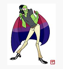 Ace Copular Bi Pride Photographic Print
