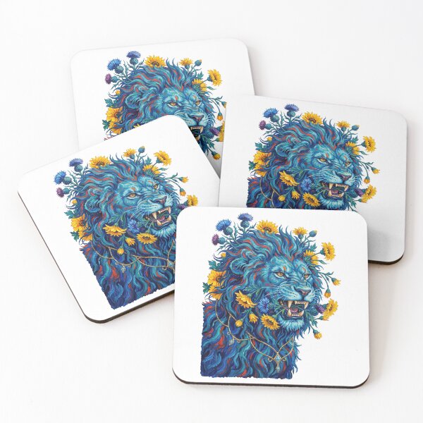 Item preview,  Majestic Blue Lion designed and sold by TeeARTHY.