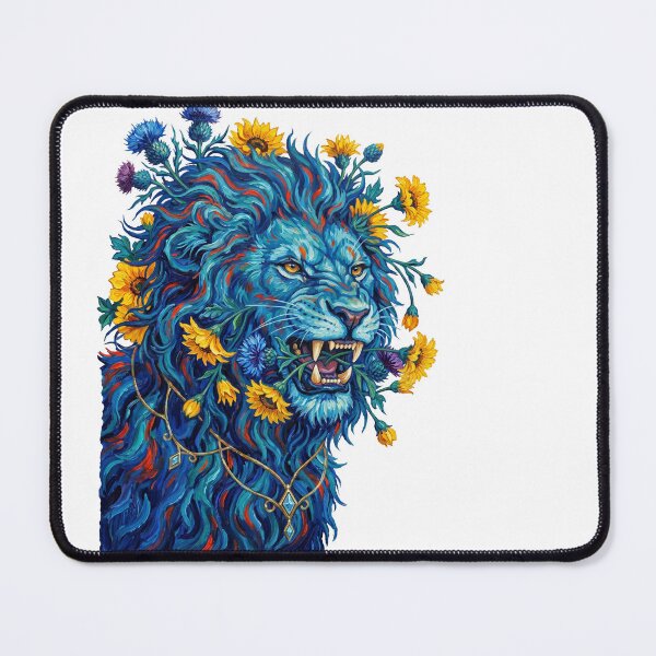 Item preview,  Majestic Blue Lion designed and sold by TeeARTHY.