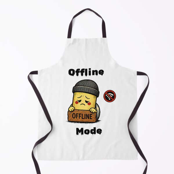 Item preview, Offline Mode Shirt – Social Battery Low Funny Introvert Aesthetic Tee designed and sold by DesignTeamHub.