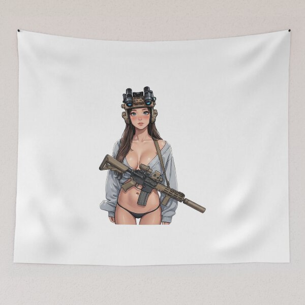 Item preview, Tactical NVG Girl - Night Operations Aesthetic designed and sold by RAWLIFEGRAPHIC.