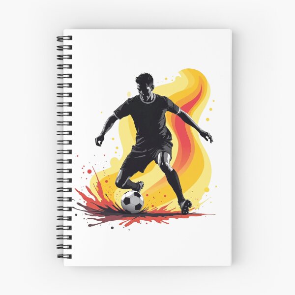 Item preview, Dynamic Soccer Player With Fiery Splash designed and sold by PMTaurus.